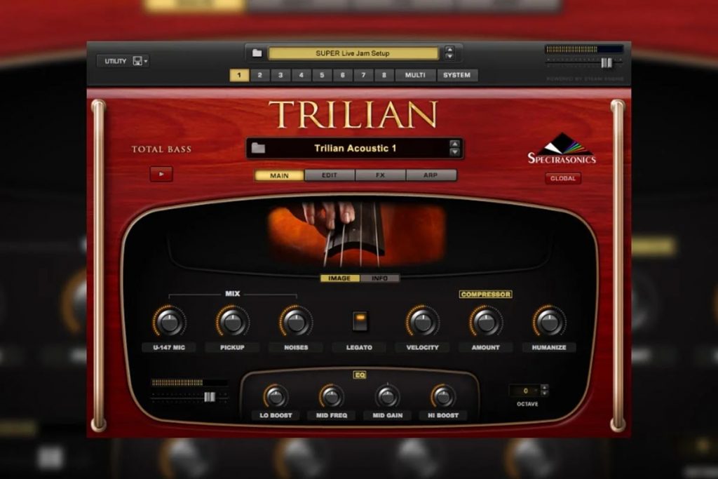 Spectrasonics Trilian v1-6-3d WiN