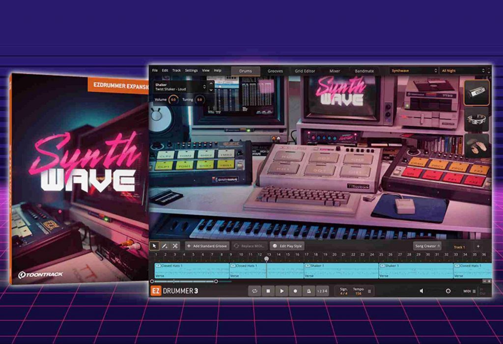 Toontrack Synthwave EZX SOUNDBANK Kontakt